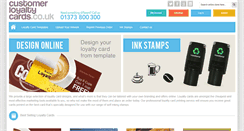 Desktop Screenshot of customerloyaltycards.co.uk