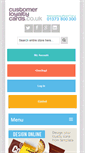 Mobile Screenshot of customerloyaltycards.co.uk